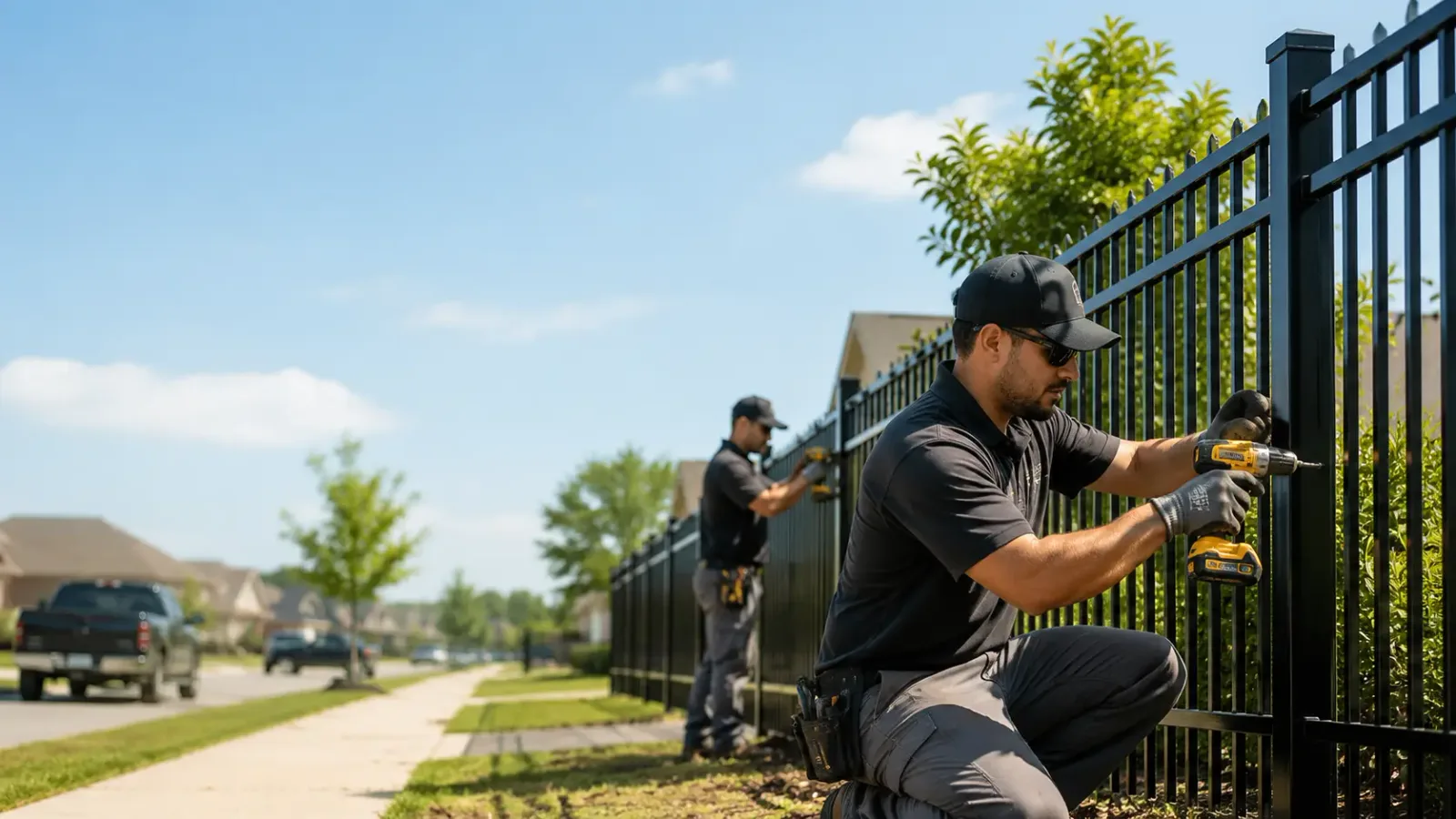 Metal Fence Installation in Hewitt, MN